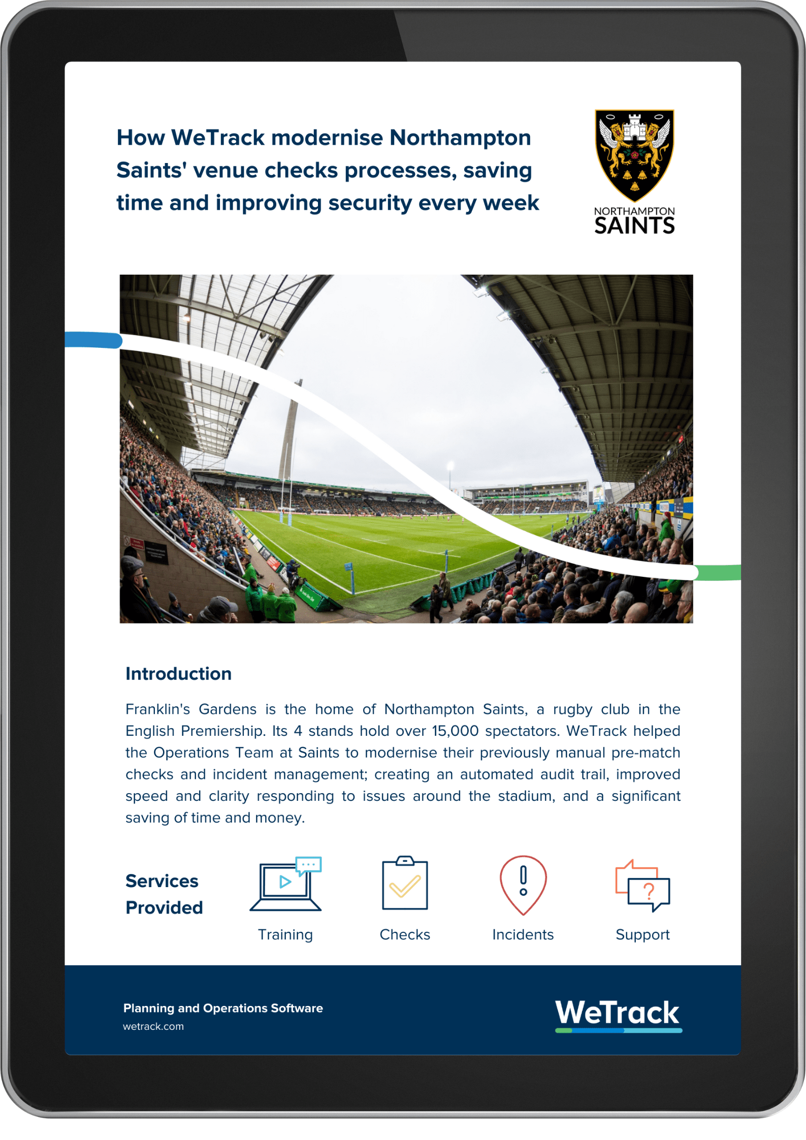 northampton saints case study image